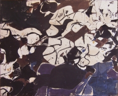 Conrad Marca-Relli, "Ornations," 1957, oil and canvas collage, 53 x 66 1/2 in.