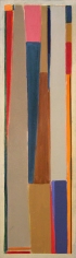 Untitled (88J), 1967, acrylic on canvas, 72 x 21 in.