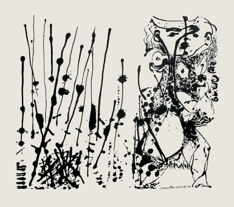 Untitled (After CR#324), 1951, screenprint, ed. 16/25, 23 x 29 in., CR#1091 (P27), signed and dated with edition number &quot;25/16&quot;
