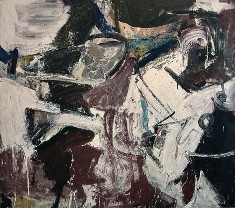 Enter to Be, 1957, oil on canvas, 65 x 74 in.
