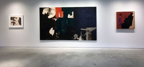 From Right to Left:, Painting G53, 1953, Oil on canvas, 33 &frac14; x 33 in.