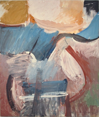 Untitled, c. 1957, oil on canvas, 78 x 63 1/2 in.