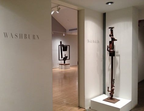 From Right to Left:, Stick Figure, 1955, Steel, 67 x 8 x 9 in.