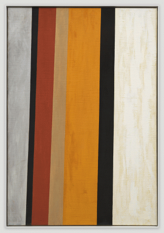 Transitive Channels, 1966, oil on canvas, 40 x 27 in.