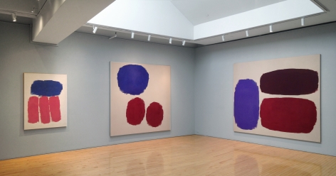 From Right to Left:, Untitled, 1961, Oil on canvas, 85 x 100 in.