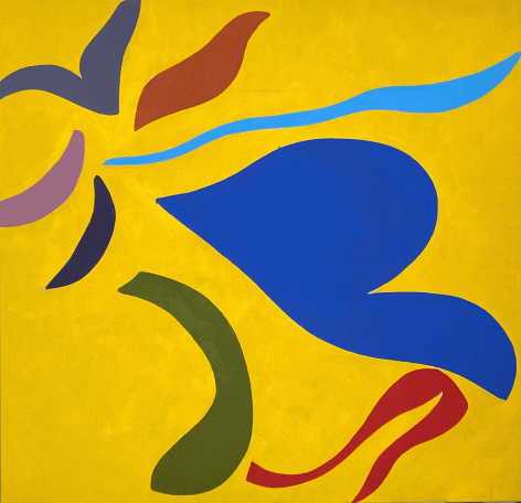Untitled, 1967, oil on canvas, 61 x 63 in.