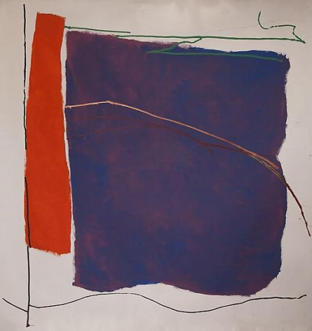 Untitled, 1982, oil on canvas, 91 x 81 in.
