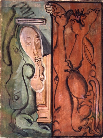 In Limbo, 1941-42, oil on canvas, 32 x 24 in.