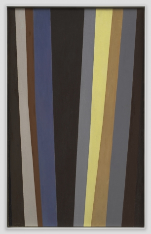 Magnitude of Frequncies, 1960, oil on canvas, 31 3/4 x 20 1/4 in.