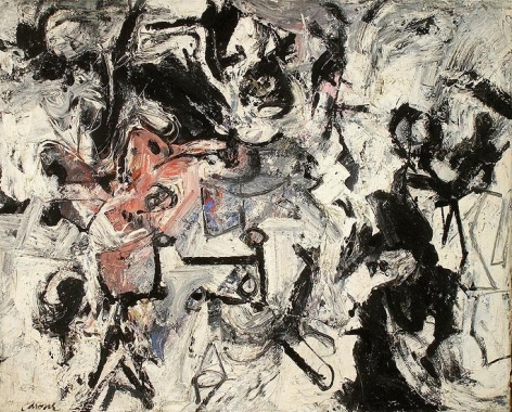 Hyperopla, c. 1952, oil on canvas, 26 x 32 in.