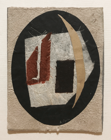 Untitled (no. 458), c. 1948-54, collage, 5 x 3 7/8 in.