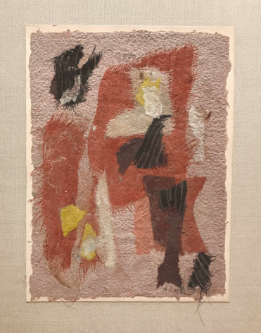 Untitled (no. 284), c. 1948-54, collage, 7 x 5 &frac14; in.