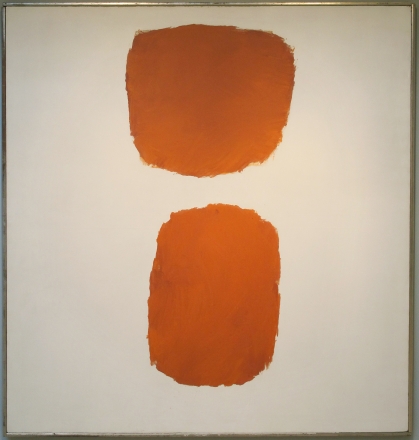 Ray Parker, Untitled (No. 88), 1962, oil on canvas, 74 x 70 in.